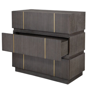 Between the Lines Accent Chest - elegant drawers chest with ample space for clothes and accessories | Image 6 | InSTYLE Home & Rugs