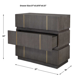 Between the Lines Accent Chest - elegant drawers chest with ample space for clothes and accessories | Image 9 | InSTYLE Home & Rugs