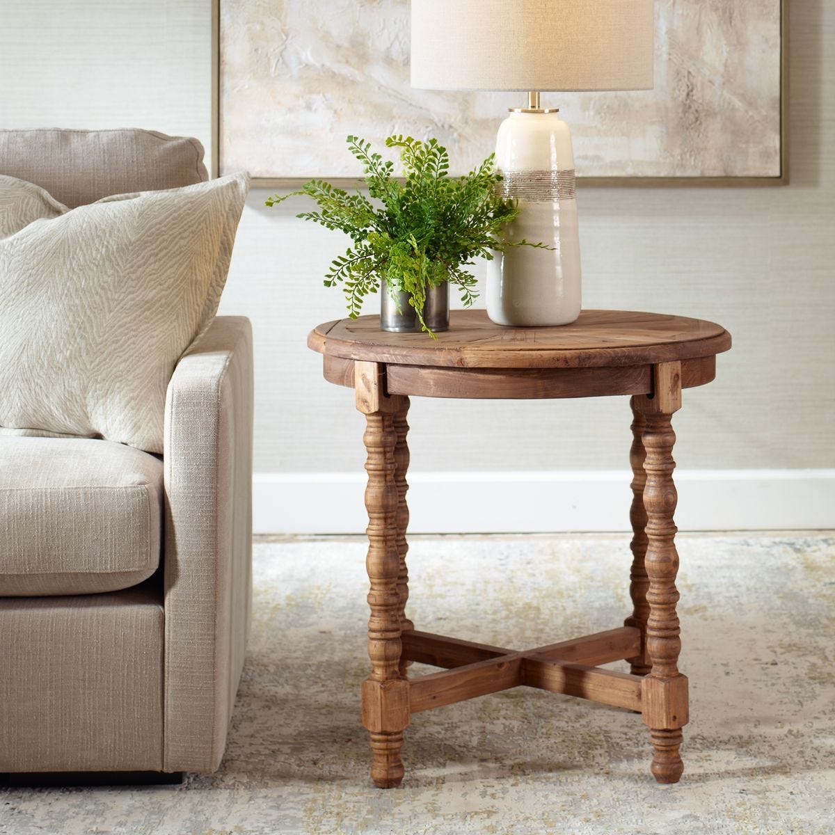 Samuelle End Table - contemporary end table for sofas | Image 1 | InSTYLE Home & Rugs