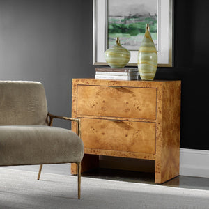 Indus 2 Drawer Chest - spacious drawer for organized storage in any room | Image 3 | InSTYLE Home & Rugs