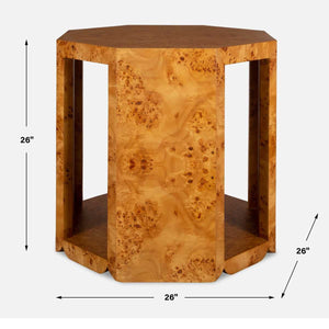 Indus Side Table - perfect for holding drinks, lamps, and other essentials | Image 7 | InSTYLE Home & Rugs