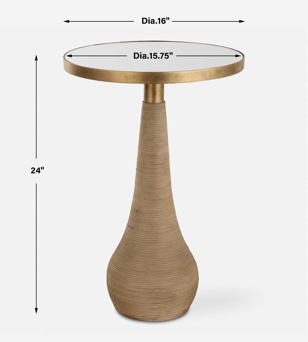 Terra Accent Table - functional accent table with unique design for any room | Image 6 | InSTYLE Home & Rugs
