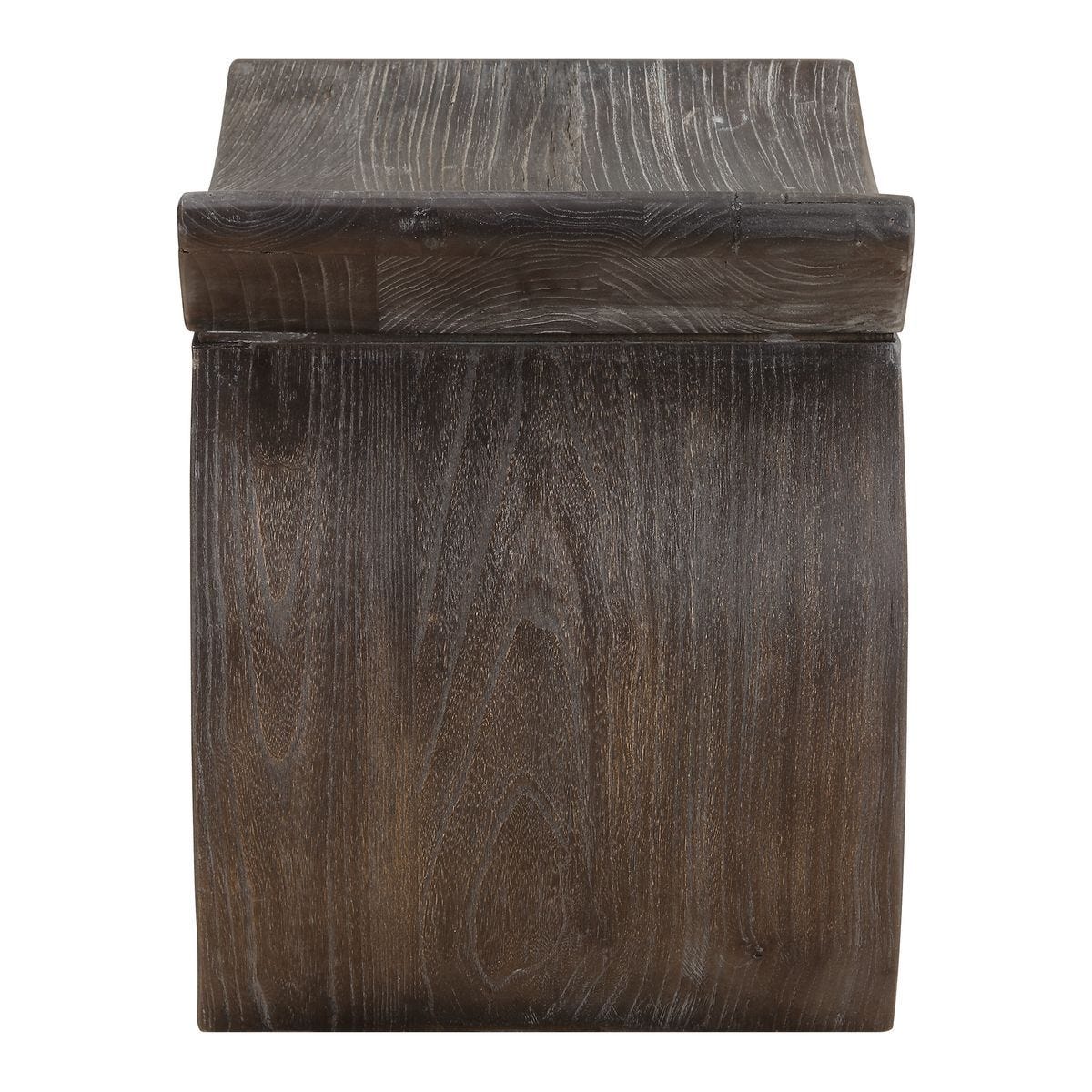 Connor Small Bench, Walnut - perfect for small spaces | Image 5 | InSTYLE Home & Rugs