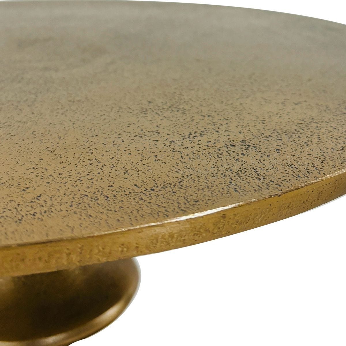 Flight Accent Table, Brass - small accent table with storage for a clutter-free space | Image 7 | InSTYLE Home & Rugs
