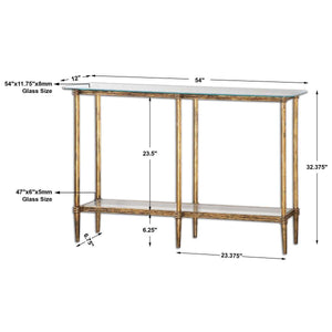 Elenio Console Table - compact console for organizing entryway or hallway essentials | Image 5 | InSTYLE Home & Rugs