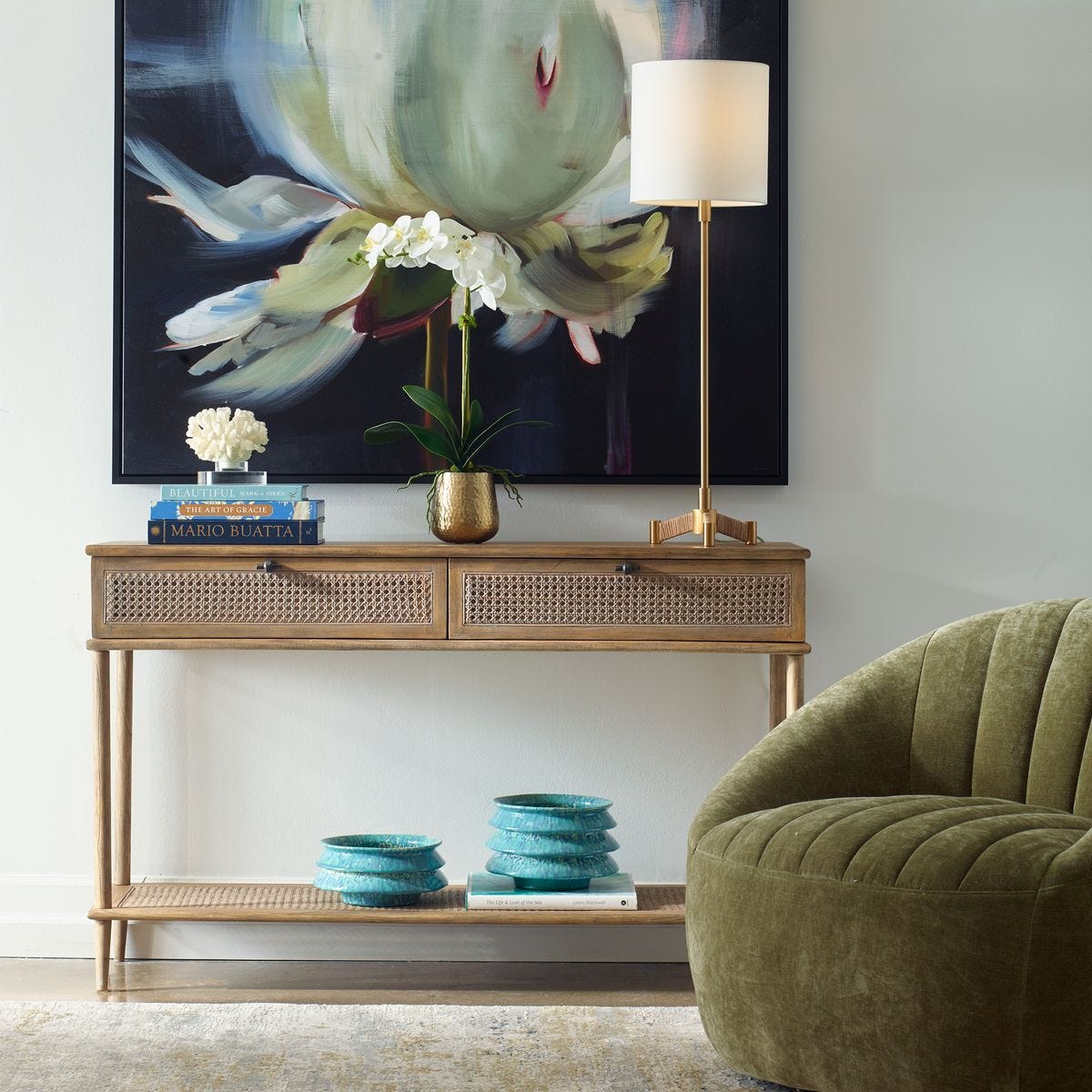 Coast Console Table - elegant console table for modern living room decor | Image 1 | InSTYLE Home & Rugs