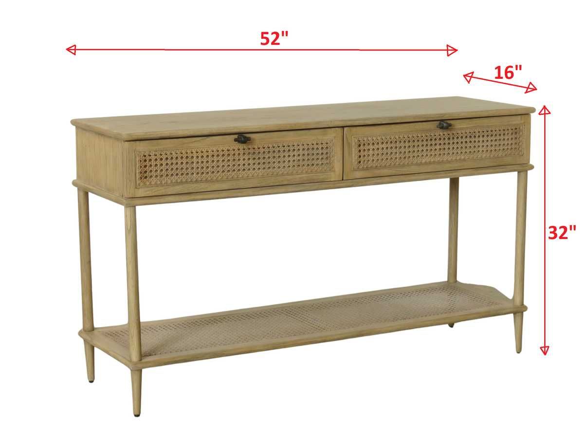 Coast Console Table - elegant console table for modern living room decor | Image 8 | InSTYLE Home & Rugs