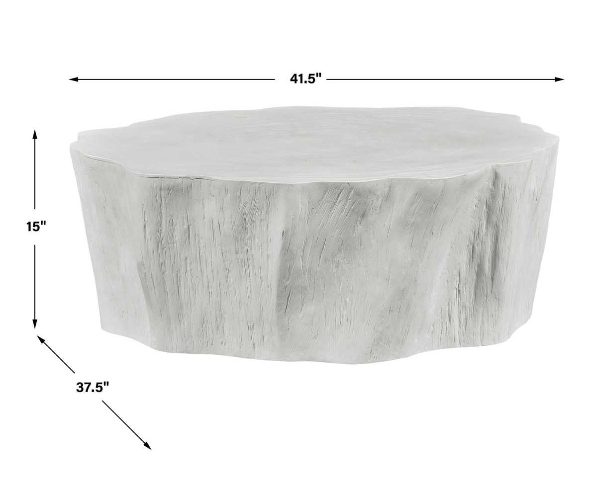 Woods Edge Coffee Table, White - stylish tables for living rooms | Image 6 | InSTYLE Home & Rugs