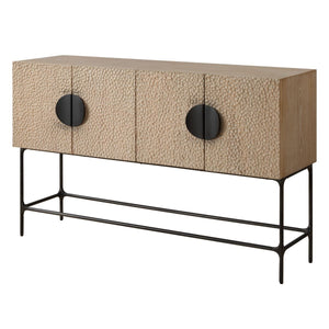 Lunar 4 Door Cabinet - stylish bar carts for entertaining | Image 4 | InSTYLE Home & Rugs