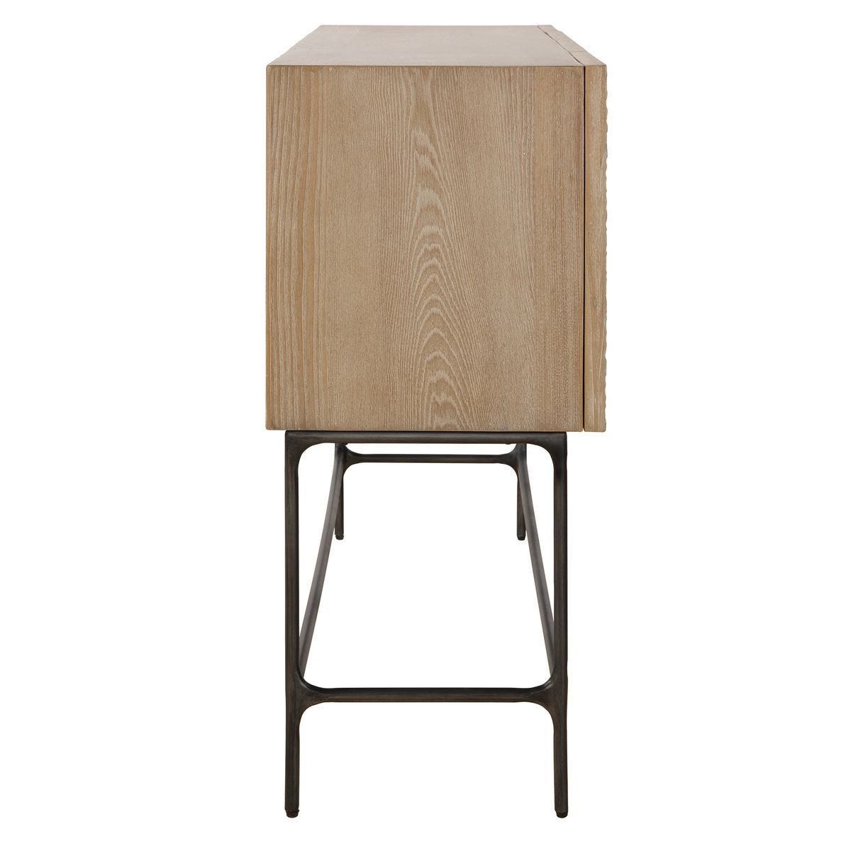 Lunar 4 Door Cabinet - stylish bar carts for entertaining | Image 5 | InSTYLE Home & Rugs