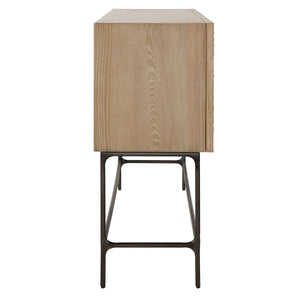 Lunar 4 Door Cabinet - stylish bar carts for entertaining | Image 5 | InSTYLE Home & Rugs