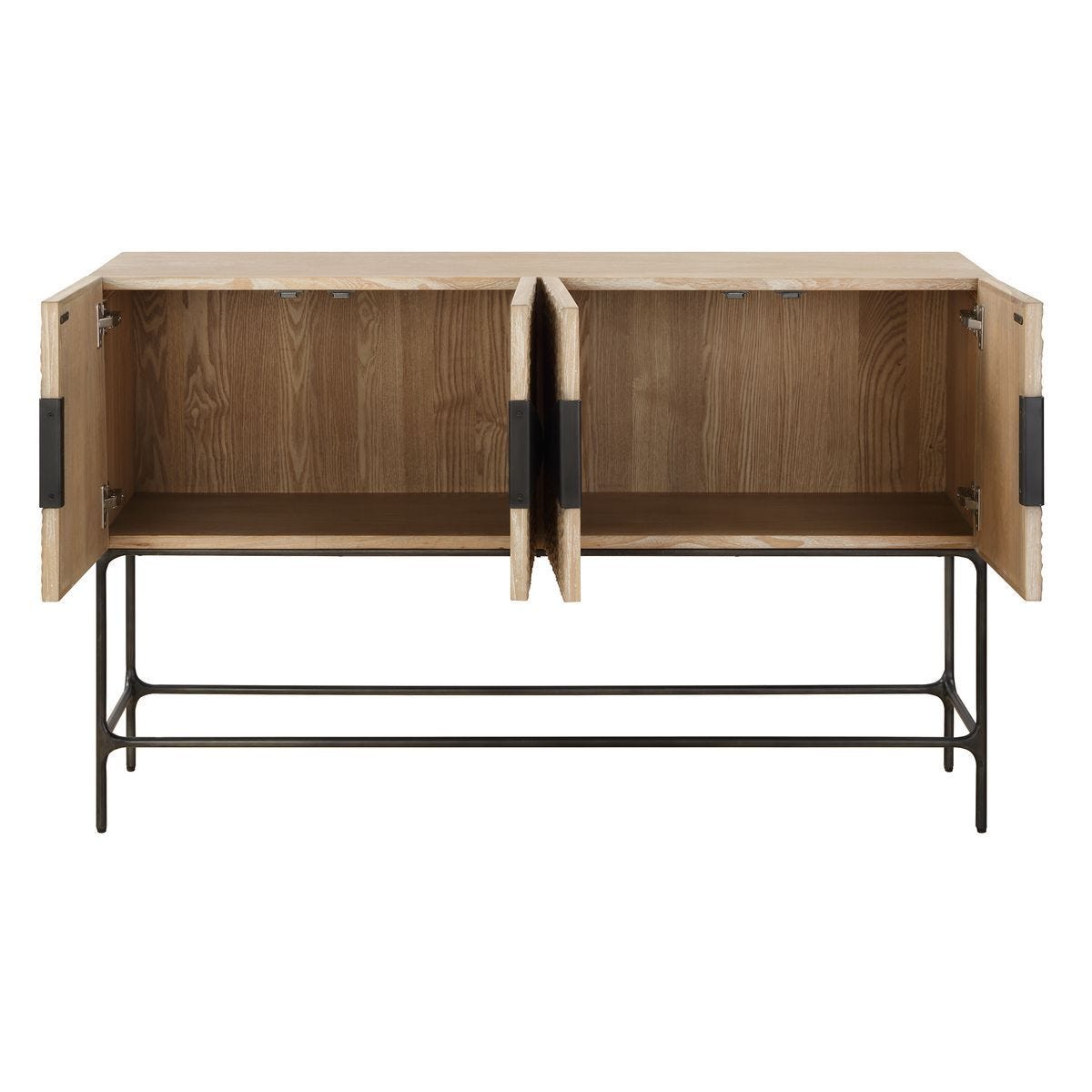 Lunar 4 Door Cabinet - stylish bar carts for entertaining | Image 6 | InSTYLE Home & Rugs