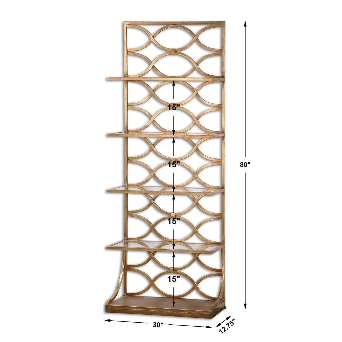 Lashaya Etagere - modern etagere for displaying decor and accessories | Image 3 | InSTYLE Home & Rugs