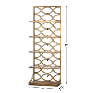 Lashaya Etagere - modern etagere for displaying decor and accessories | Image 3 | InSTYLE Home & Rugs