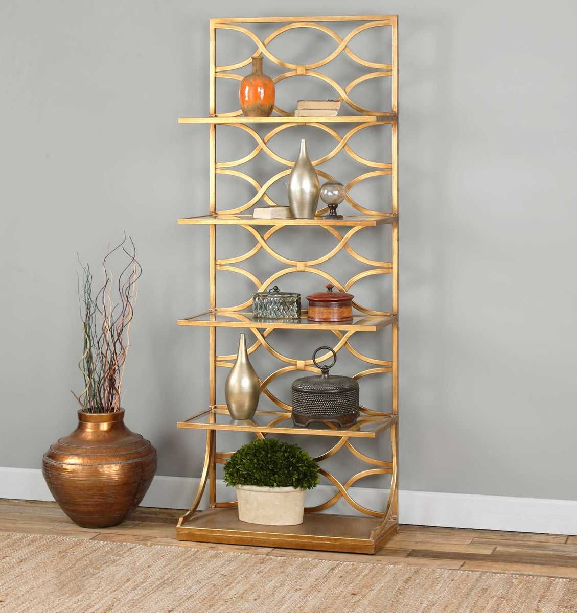 Lashaya Etagere - modern etagere for displaying decor and accessories | Image 1 | InSTYLE Home & Rugs
