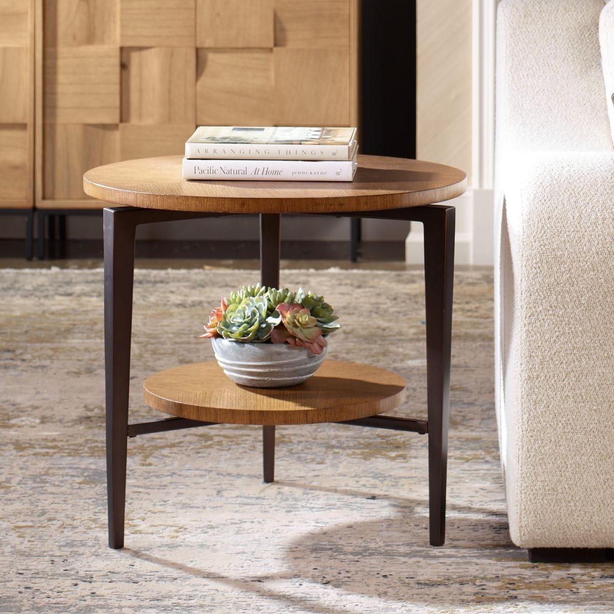 Loddon Side Table - perfect for holding drinks, lamps, and other essentials | Image 1 | InSTYLE Home & Rugs