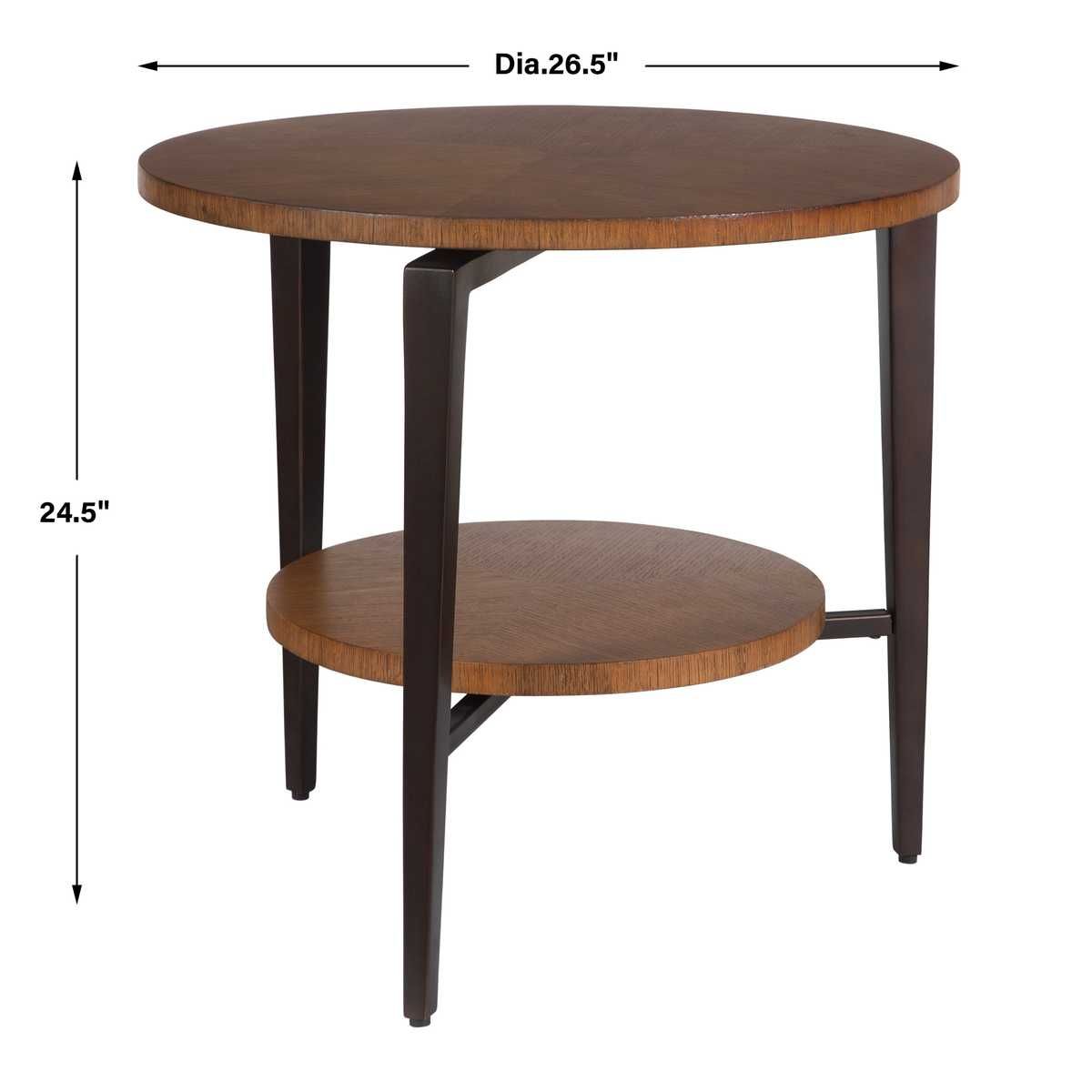 Loddon Side Table - perfect for holding drinks, lamps, and other essentials | Image 6 | InSTYLE Home & Rugs