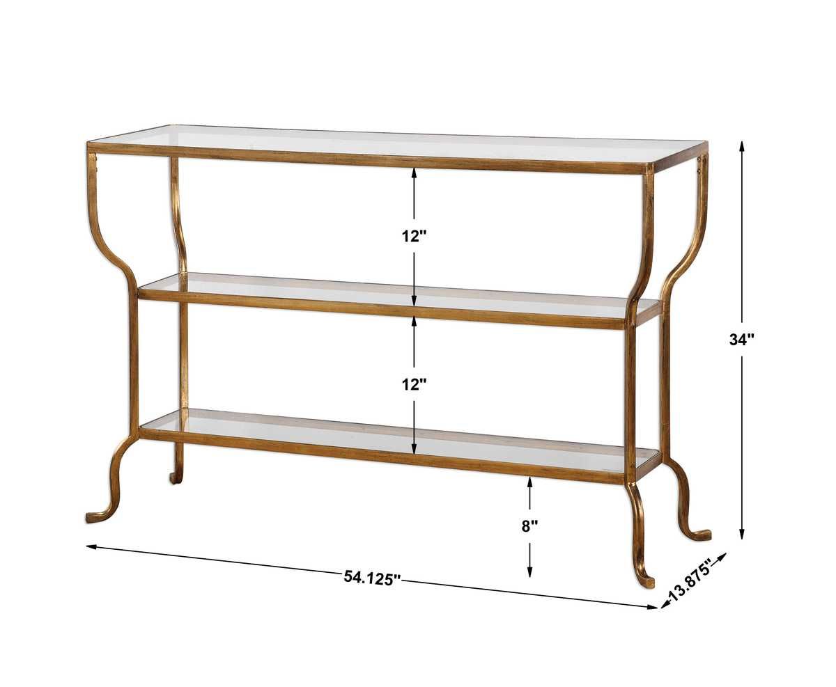 Deline Console Table - compact console for organizing entryway or hallway essentials | Image 8 | InSTYLE Home & Rugs