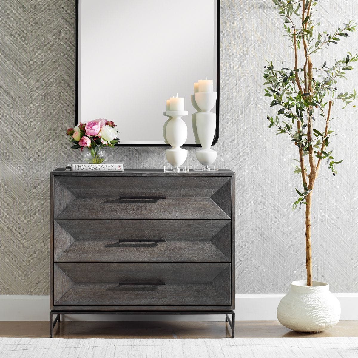 Knox Accent Chest - elegant drawers chest with ample space for clothes and accessories | Image 1 | InSTYLE Home & Rugs