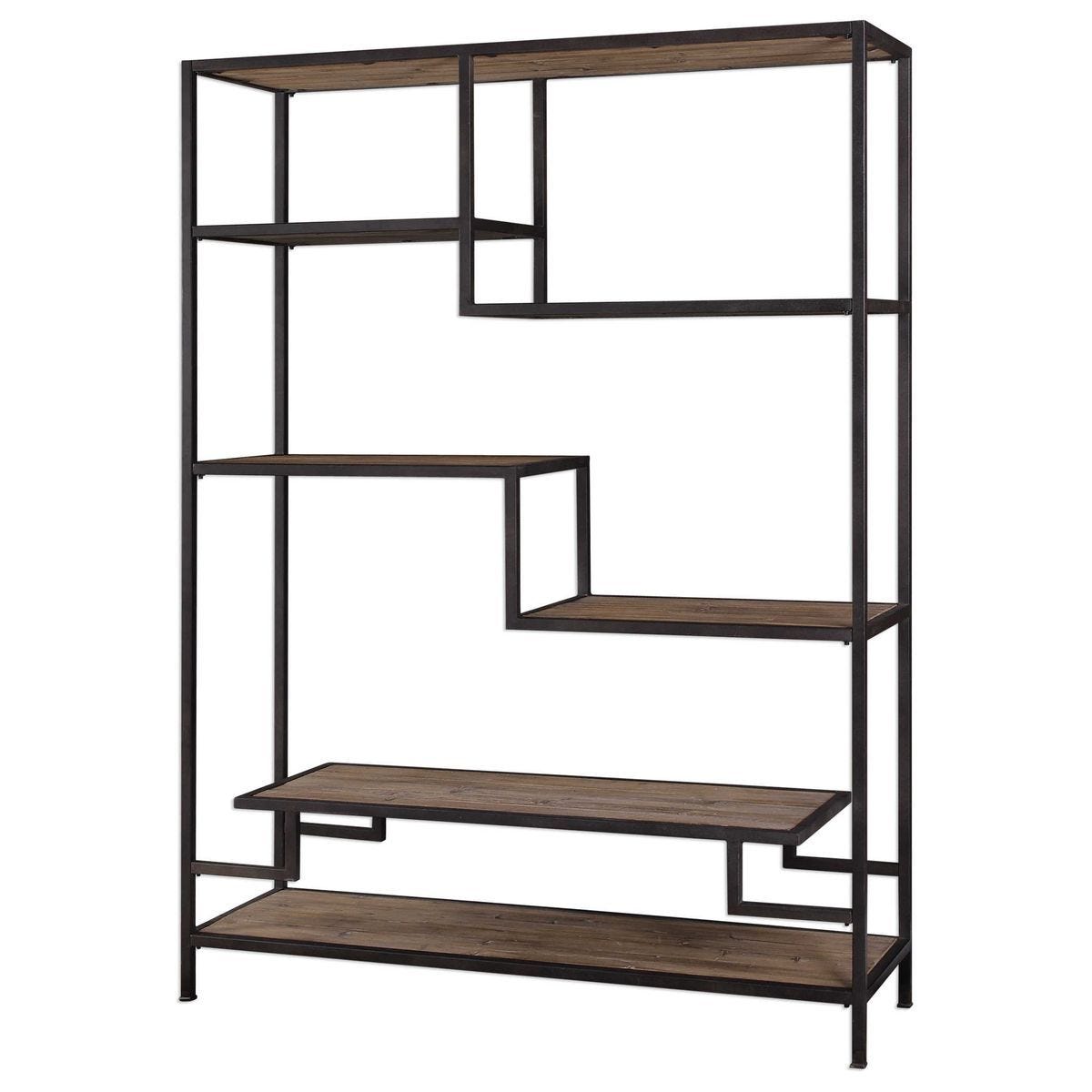 Sherwin Etagere, 2 Cartons - modern etagere for displaying decor and accessories | Image 4 | InSTYLE Home & Rugs