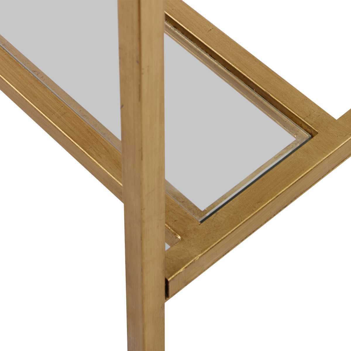 Hayley Console Table, Gold - elegant console table for modern living room decor | Image 4 | InSTYLE Home & Rugs