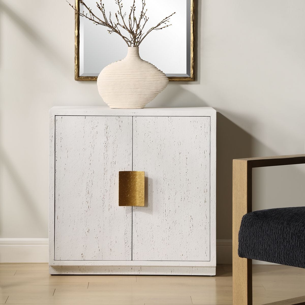 Emma 2 Door Cabinet - perfect storage for drinks and glassware | Image 1 | InSTYLE Home & Rugs