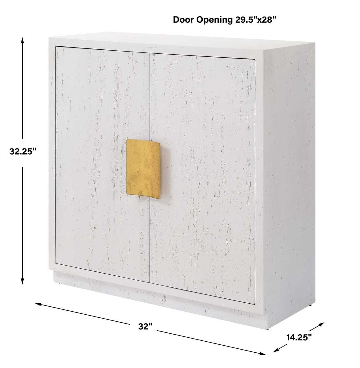 Emma 2 Door Cabinet - perfect storage for drinks and glassware | Image 10 | InSTYLE Home & Rugs