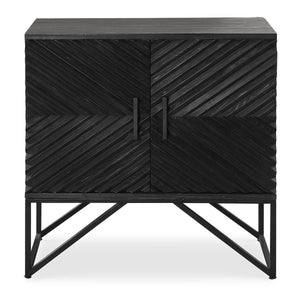 Zadie 2 Door Cabinet - perfect storage for drinks and glassware | Image 2 | InSTYLE Home & Rugs