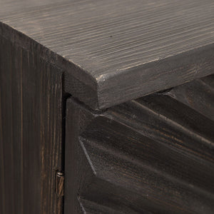 Zadie 2 Door Cabinet - perfect storage for drinks and glassware | Image 6 | InSTYLE Home & Rugs