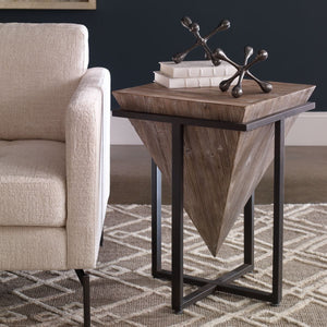 Bertrand Accent Table, Natural - functional accent table with unique design for any room | Image 6 | InSTYLE Home & Rugs