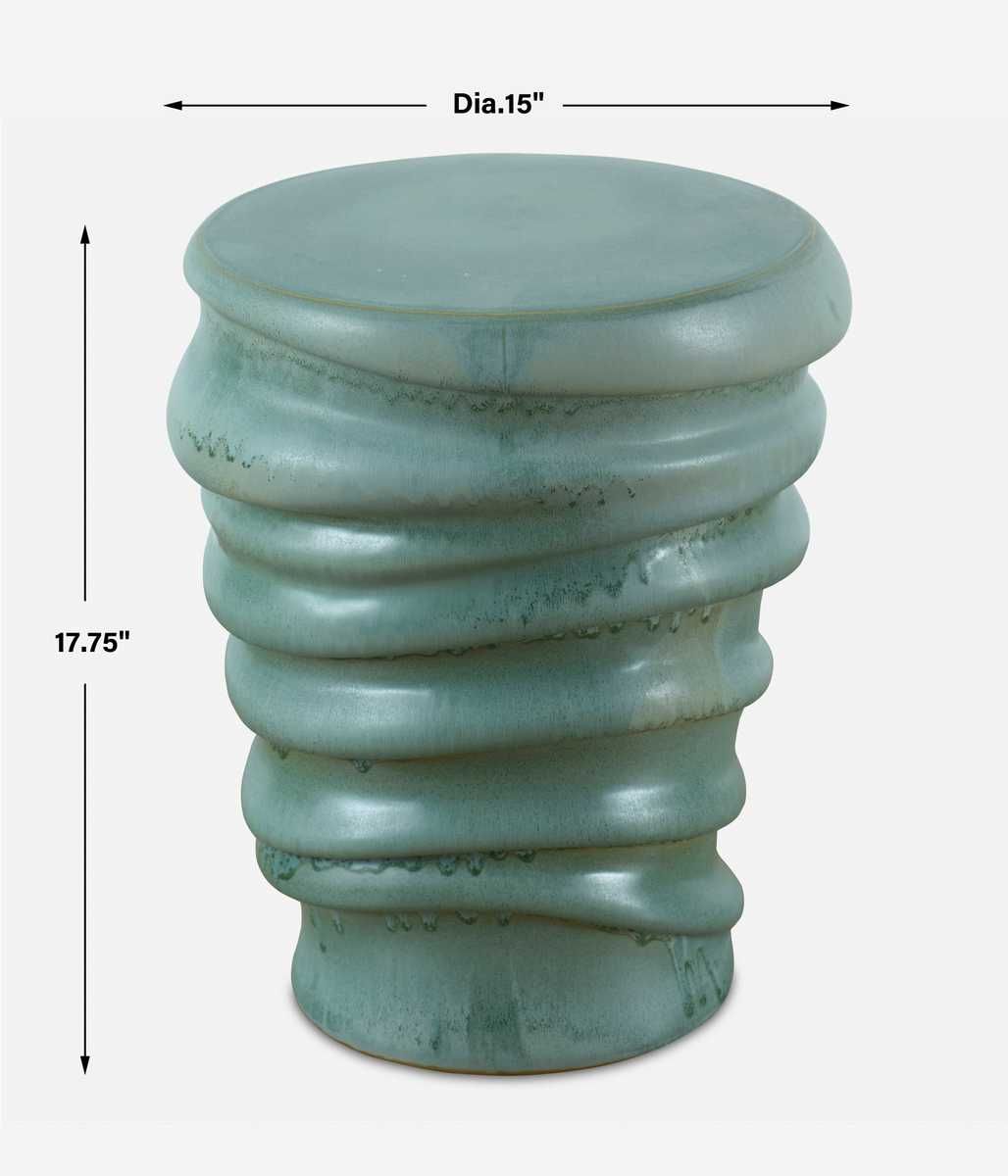 Skye Garden Stool - modern outdoor stools designed for comfort and style | Image 4 | InSTYLE Home & Rugs