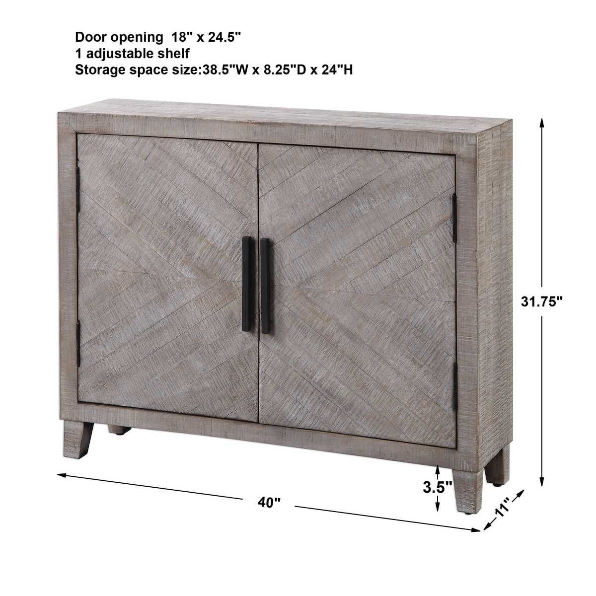 Adalind 2 Door Cabinet - elegant cabinets for your bar | Image 12 | InSTYLE Home & Rugs