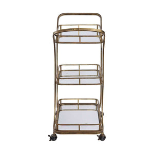 Stassi Serving Cart - bold and creative art for unique interior décor | Image 3 | InSTYLE Home & Rugs