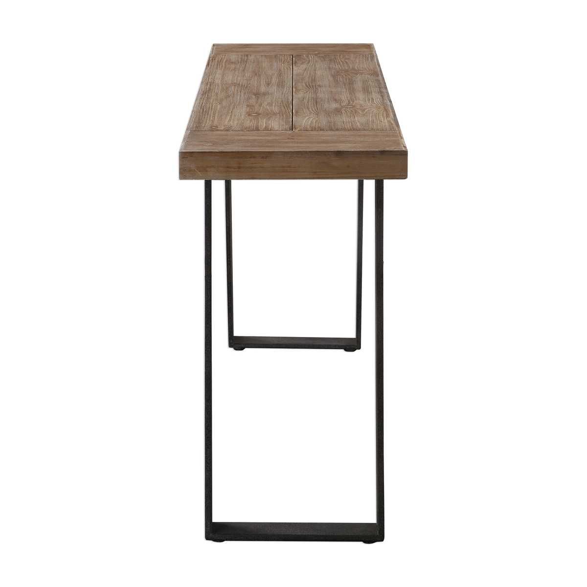 Freddy Console Table - compact console for organizing entryway or hallway essentials | Image 3 | InSTYLE Home & Rugs
