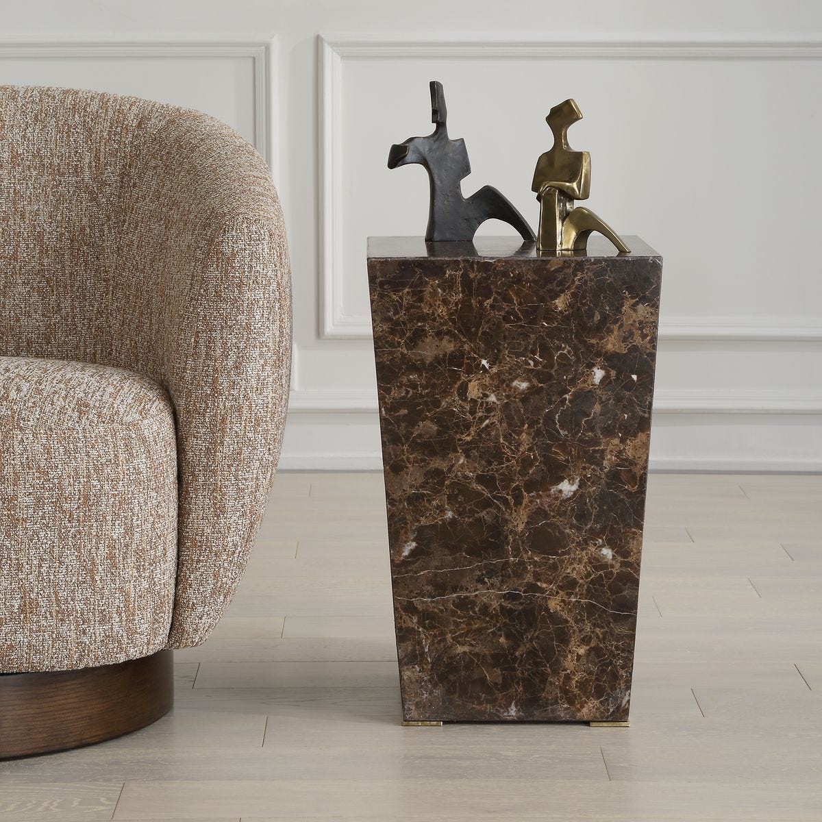 Poe Accent Table - chic accent table for contemporary home interiors | Image 3 | InSTYLE Home & Rugs
