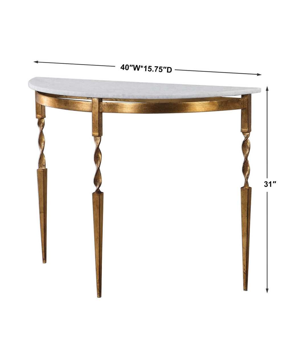 Imelda Console Table - elegant console table for modern living room decor | Image 6 | InSTYLE Home & Rugs
