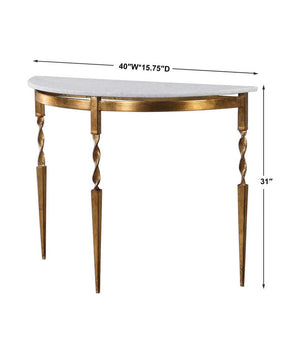 Imelda Console Table - elegant console table for modern living room decor | Image 6 | InSTYLE Home & Rugs