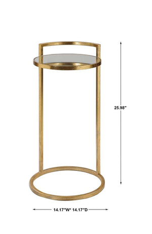 Cailin Accent Table - chic accent table for contemporary home interiors | Image 6 | InSTYLE Home & Rugs