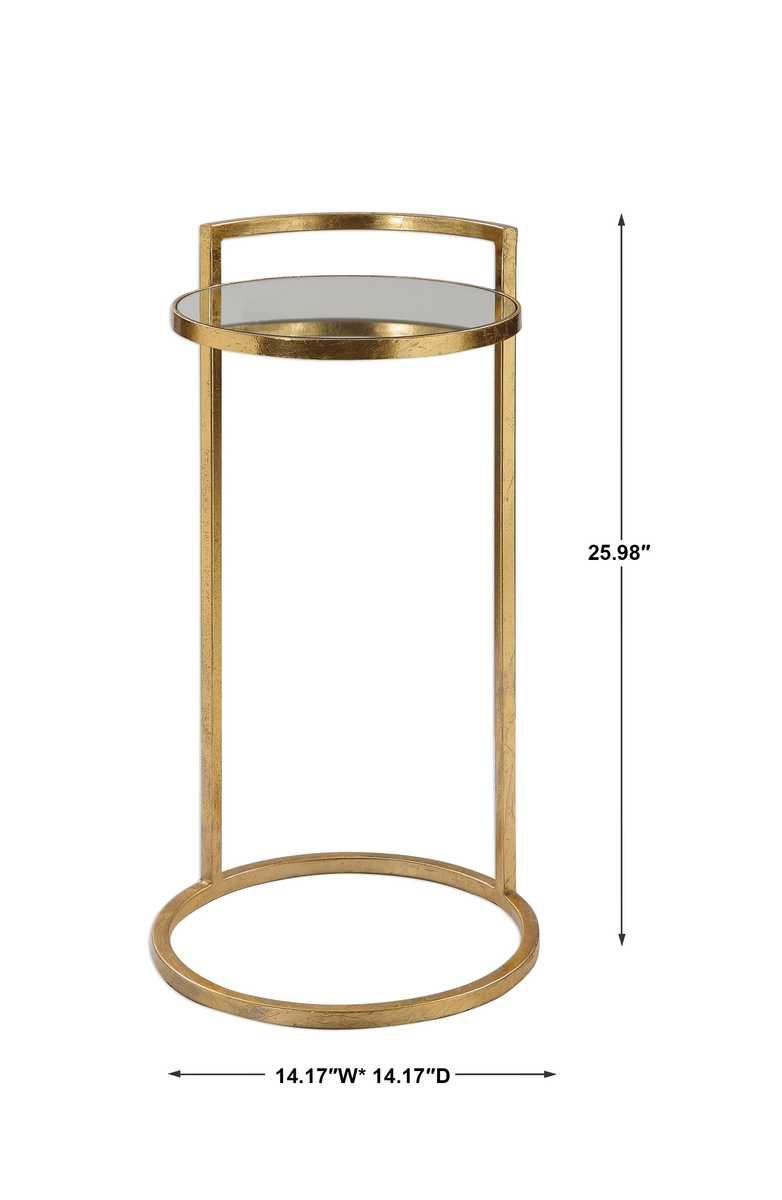 Cailin Accent Table - chic accent table for contemporary home interiors | Image 6 | InSTYLE Home & Rugs