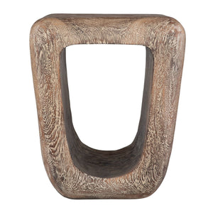 Loophole Accent Stool, Bleached Wash - available in various heights | Image 4 | InSTYLE Home & Rugs