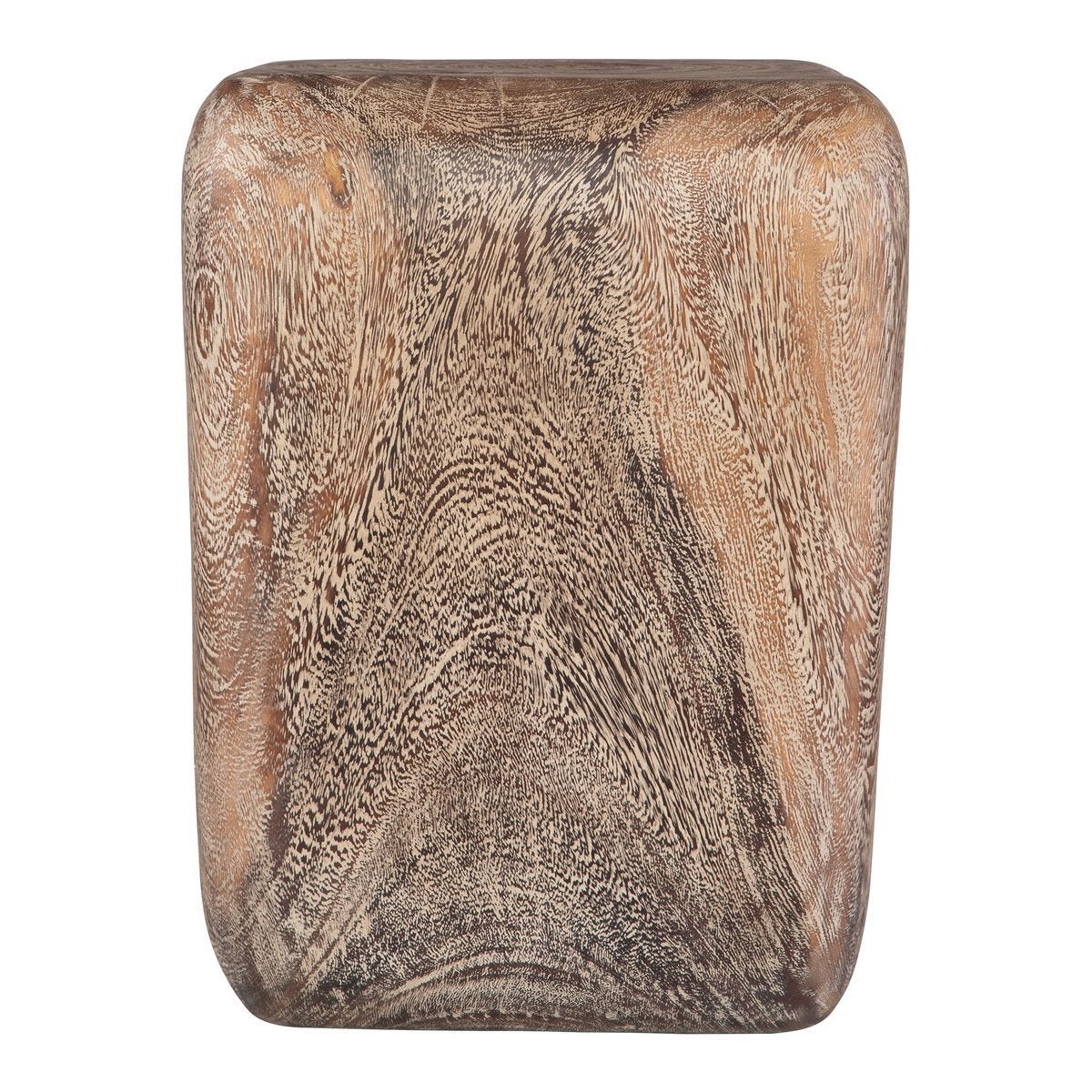 Loophole Accent Stool, Bleached Wash - available in various heights | Image 5 | InSTYLE Home & Rugs