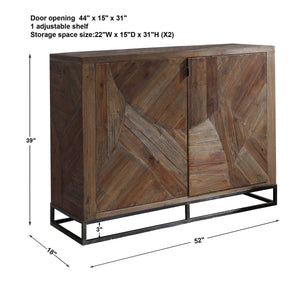 Evros 2 Door Cabinet - elegant cabinets for your bar | Image 10 | InSTYLE Home & Rugs