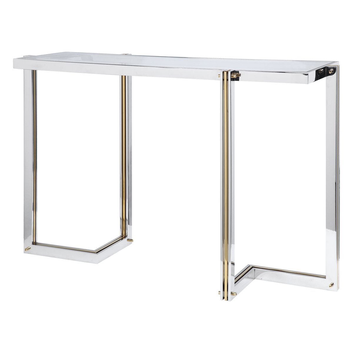 Locke Console Table - compact console for organizing entryway or hallway essentials | Image 3 | InSTYLE Home & Rugs
