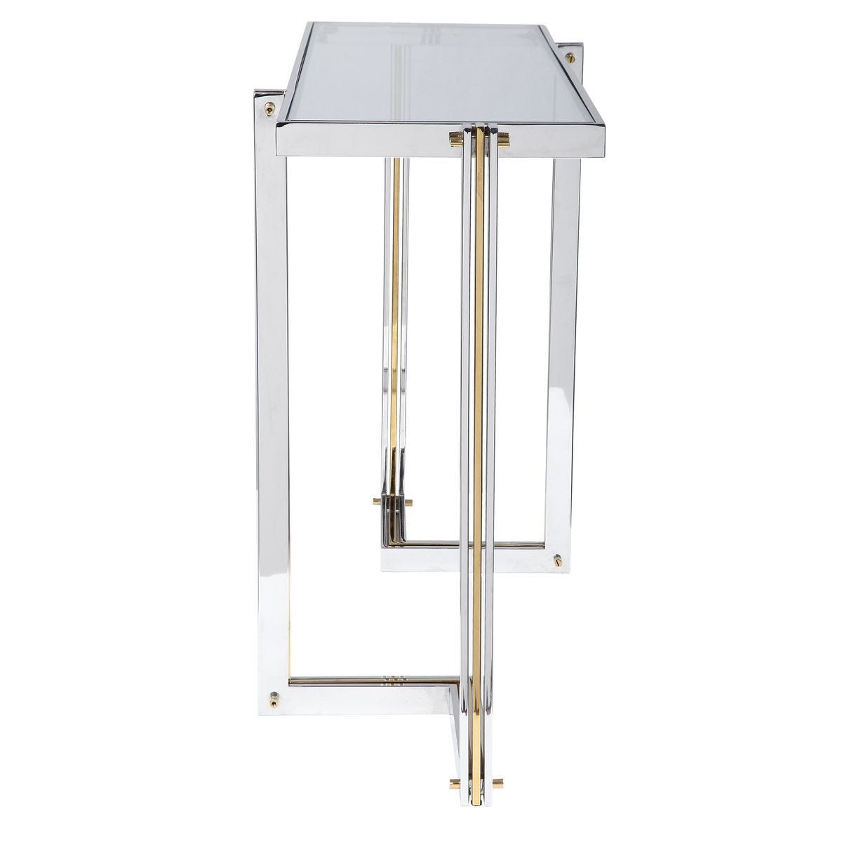 Locke Console Table - compact console for organizing entryway or hallway essentials | Image 4 | InSTYLE Home & Rugs