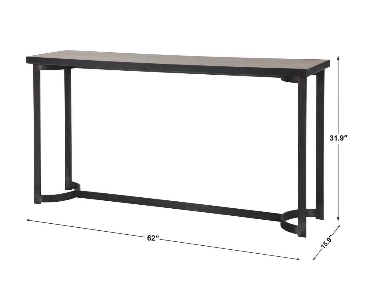 Basuto Console Table - compact console for organizing entryway or hallway essentials | Image 8 | InSTYLE Home & Rugs