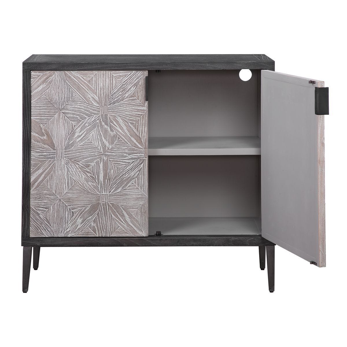 Laurentia 2 Door Cabinet - elegant cabinets for your bar | Image 4 | InSTYLE Home & Rugs