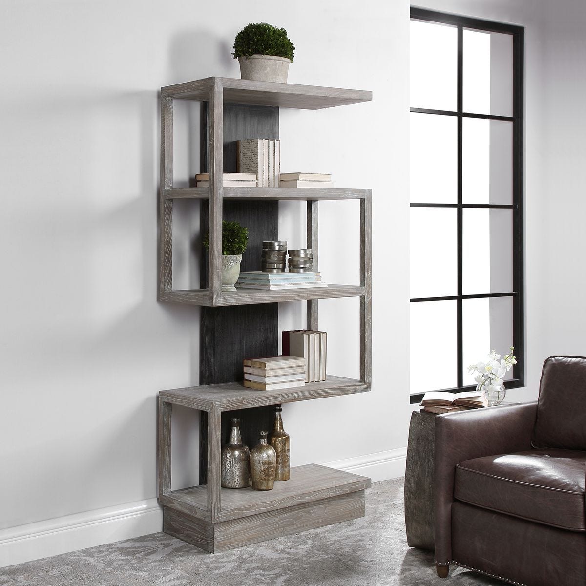 Nicasia Etagere - elegant etagere shelves for stylish home storage | Image 7 | InSTYLE Home & Rugs