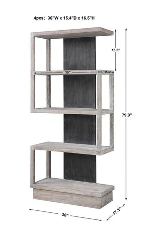 Nicasia Etagere - elegant etagere shelves for stylish home storage | Image 8 | InSTYLE Home & Rugs