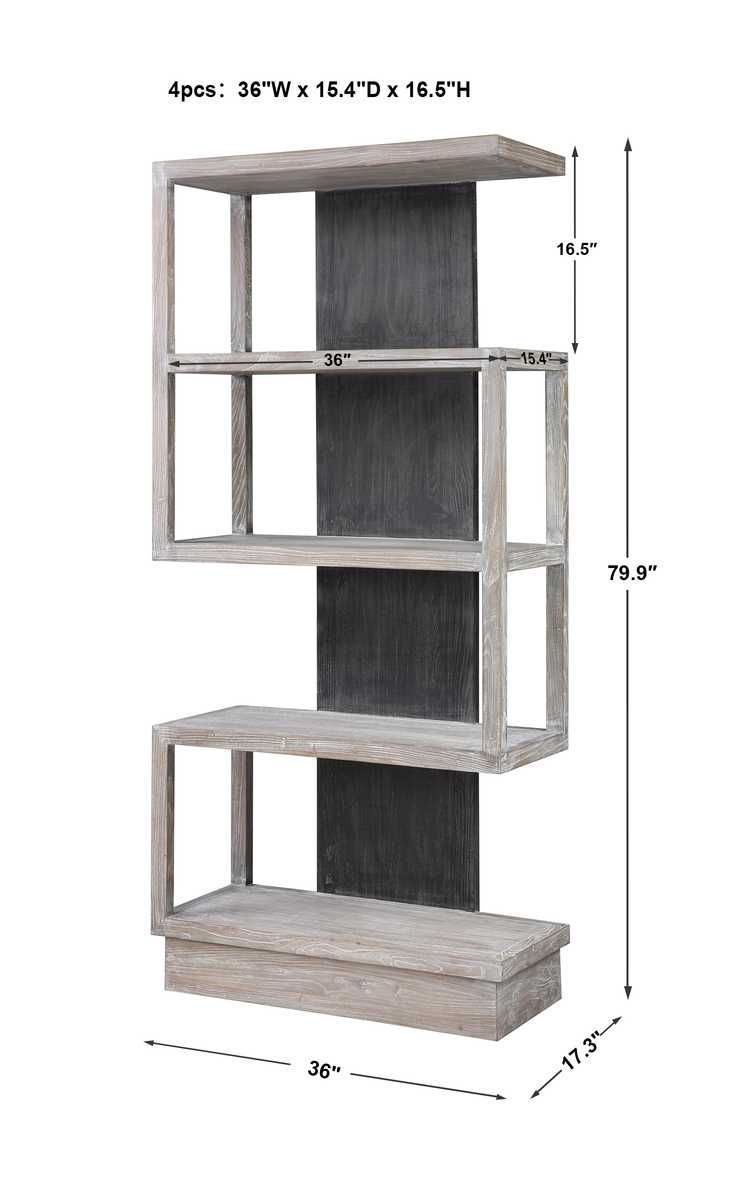 Nicasia Etagere - elegant etagere shelves for stylish home storage | Image 8 | InSTYLE Home & Rugs