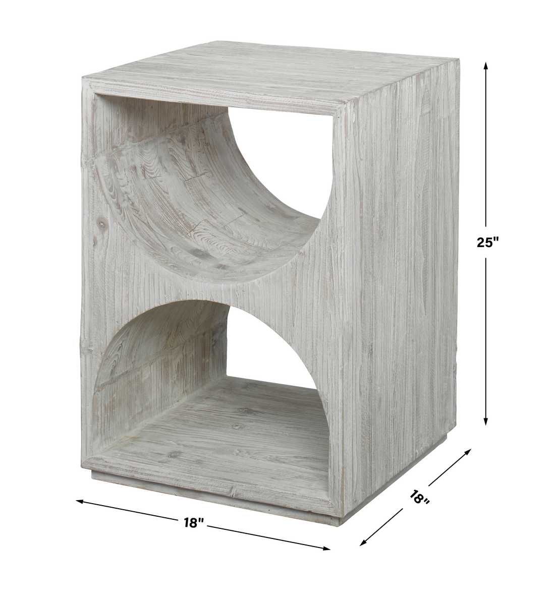 Hans Side Table - perfect for holding drinks, lamps, and other essentials | Image 5 | InSTYLE Home & Rugs
